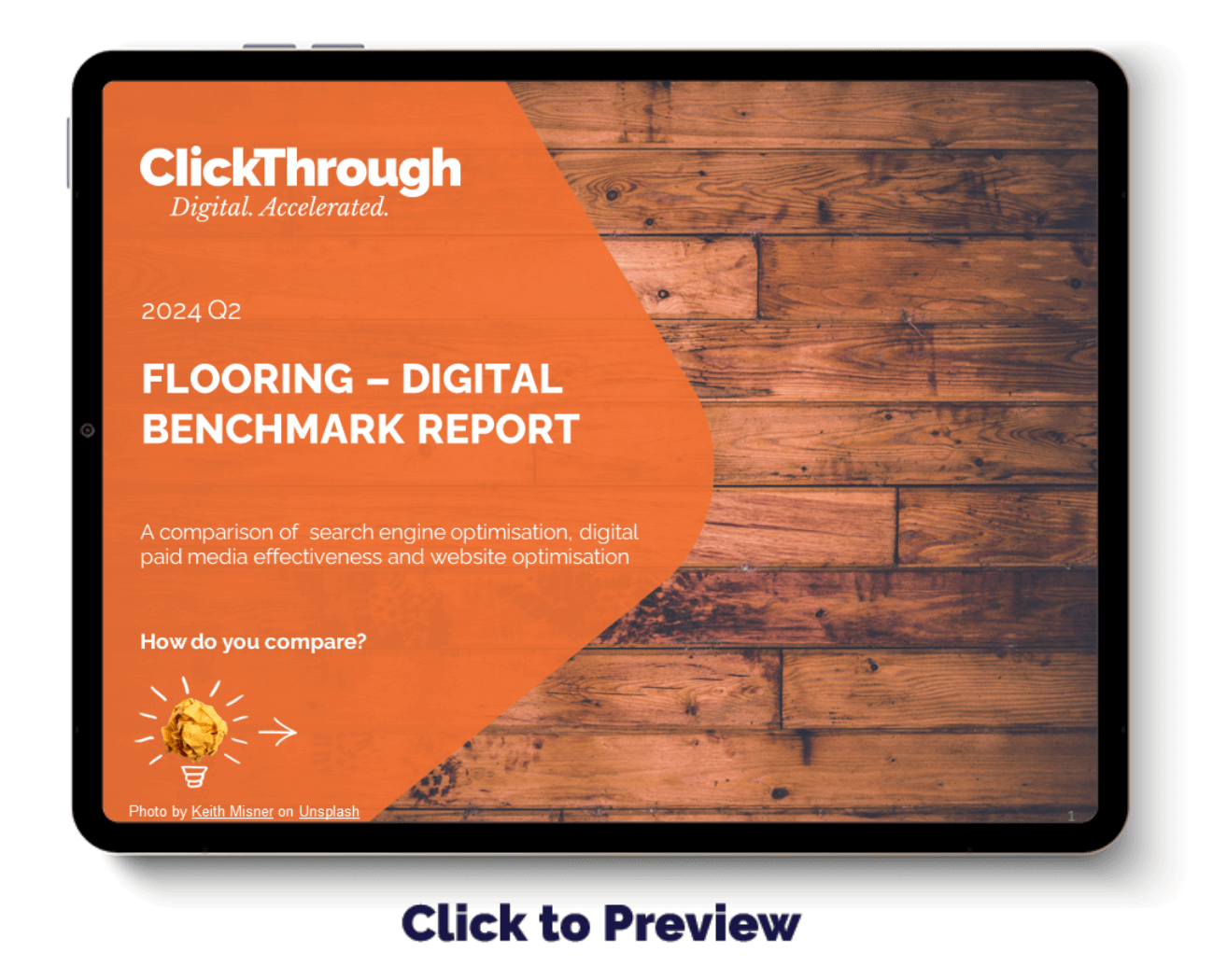 UK Flooring Suppliers Digital Marketing Benchmark Report, Q2 2024